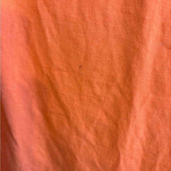 Soft Surroundings womens cold shoulder asymmetrical hem orange medium - Picture 4 of 5